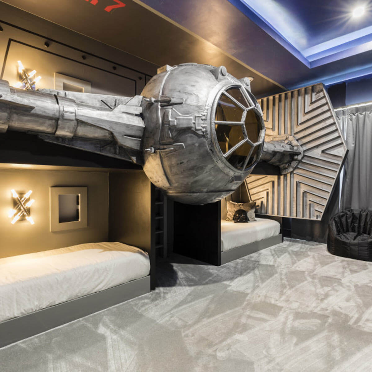Fantastiskt Star Wars sovrum