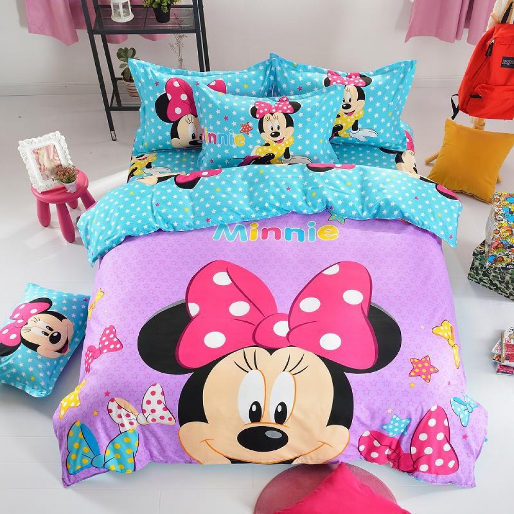 Glada Minnie Mouse sovrum