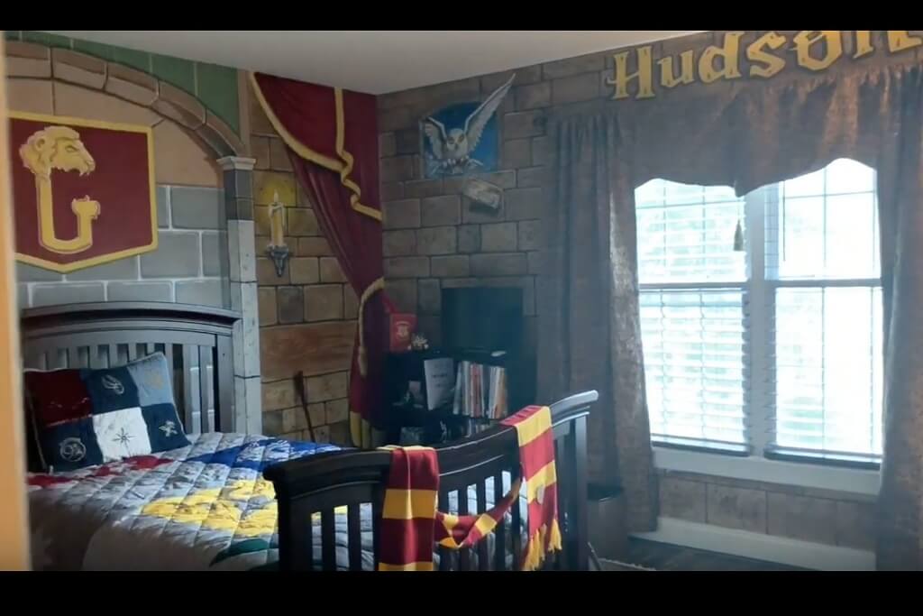 Trevligt Harry Potter-sovrum