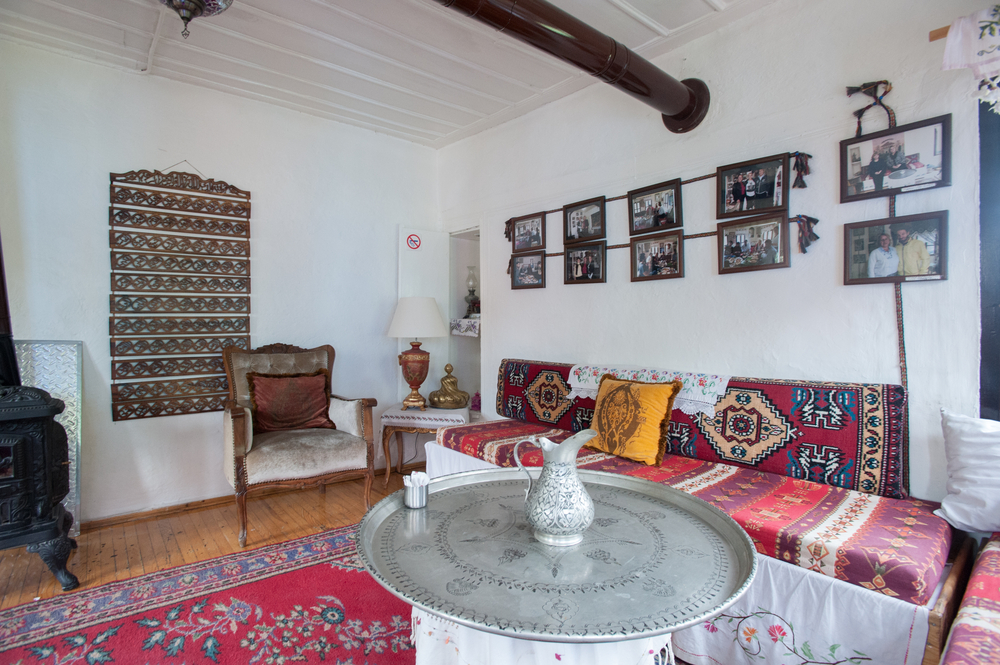 Historiskt turkiskt-bohemiskt vardagsrum