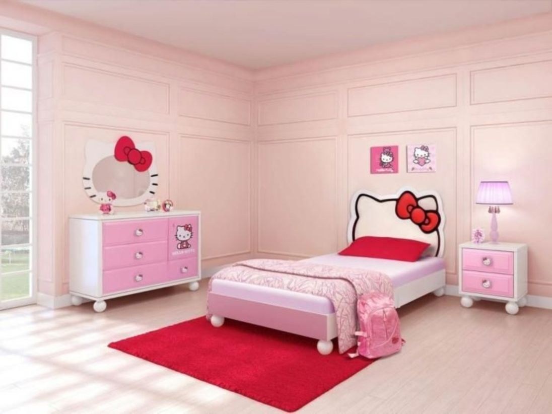 Hello Kitty Pink sovrum