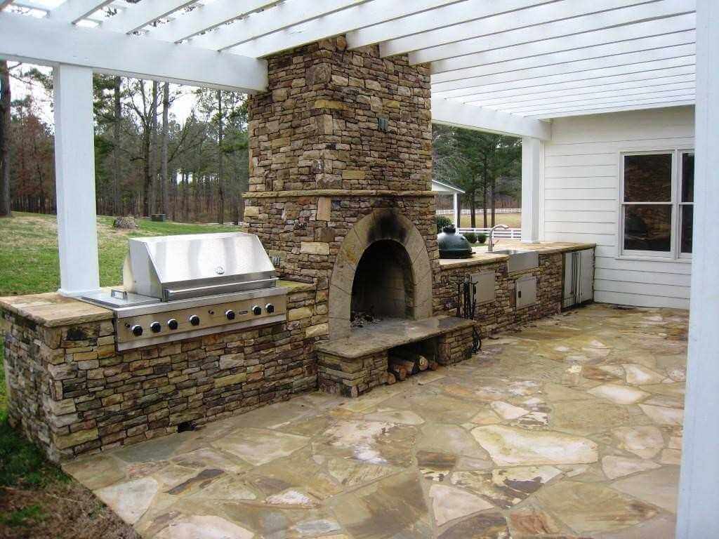 Raw Country Outdoor Kitchen 