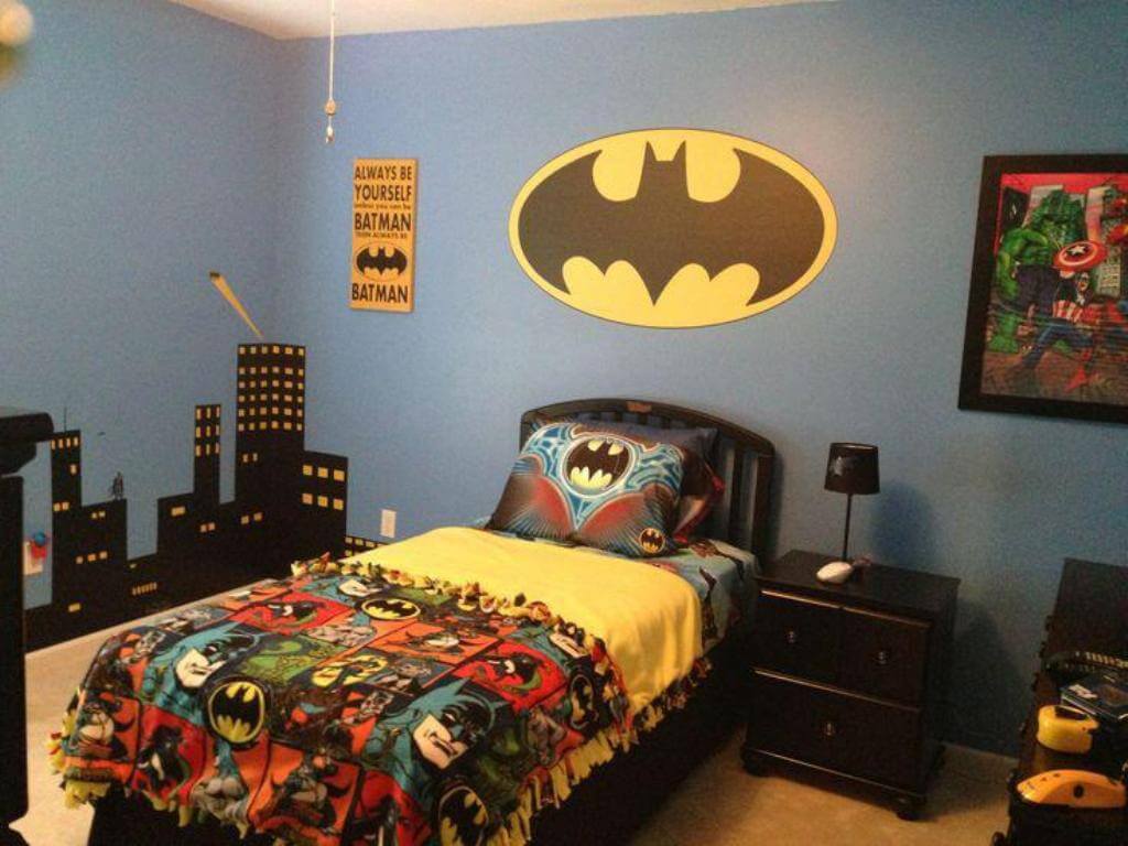 Perfekt superhjälte sovrum