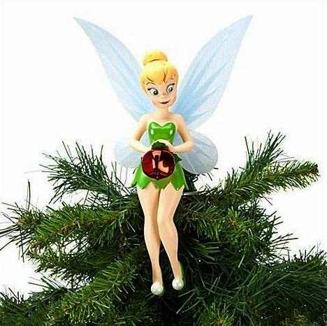 Amazon.com: Disney Store Christmas Tinkerbell Tree Topper 10.