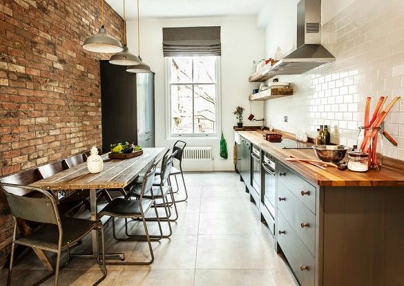 20 kök för kök som maximerar utrymme och stil |  Industriell.