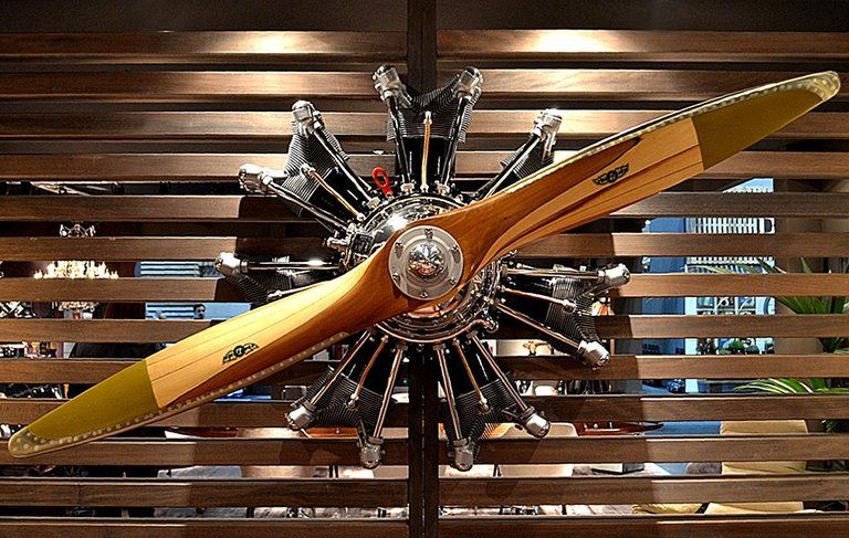 Pin av Ryan McBride på Design 2020 |  Flygplan propeller dekor.
