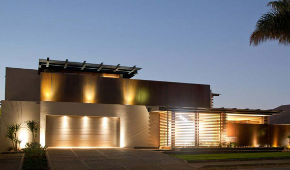s19 Imponerande Aboobaker-hus av Nico van der Meulen Architects