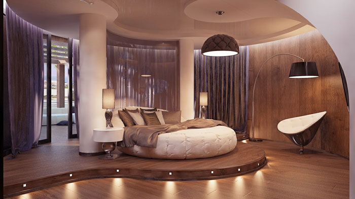 72436739406 Design av runda sängar för ditt sovrum