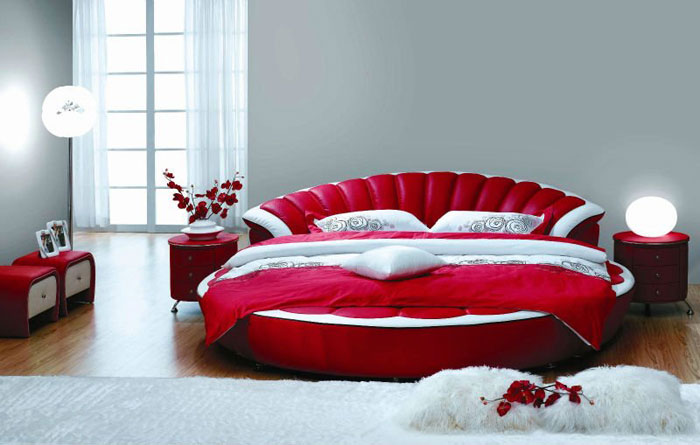 72436721232 Design av runda sängar för ditt sovrum