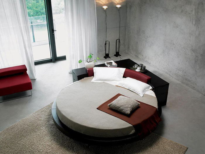 72436746999 Design av runda sängar för ditt sovrum