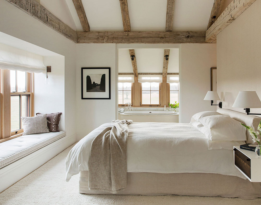 Modern-Farmhouse-Bedroom-Decor Varför din sovrumsdekoration kan vara viktigare än du tror