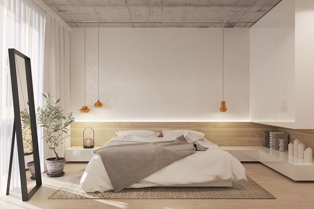 Trä & vitt minimalistiskt sovrum 9 sätt att sälja ditt hem snabbt