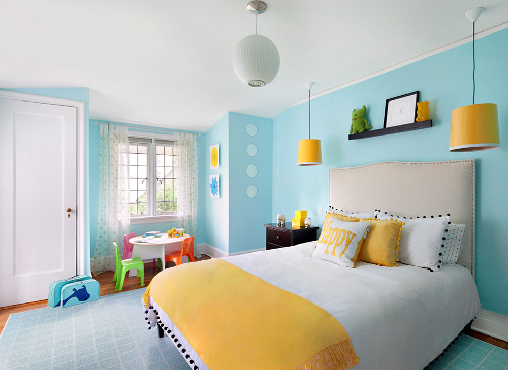 Bedroom-by-Clean-Design-1 Blå sovrumsdesignidéer att prova i ditt hem