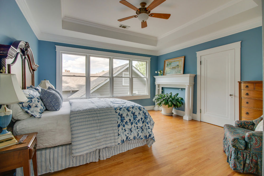 Nashville-BB-by-Intuitive-Home-Staging Blue Bedroom Design Idéer att prova i ditt hem