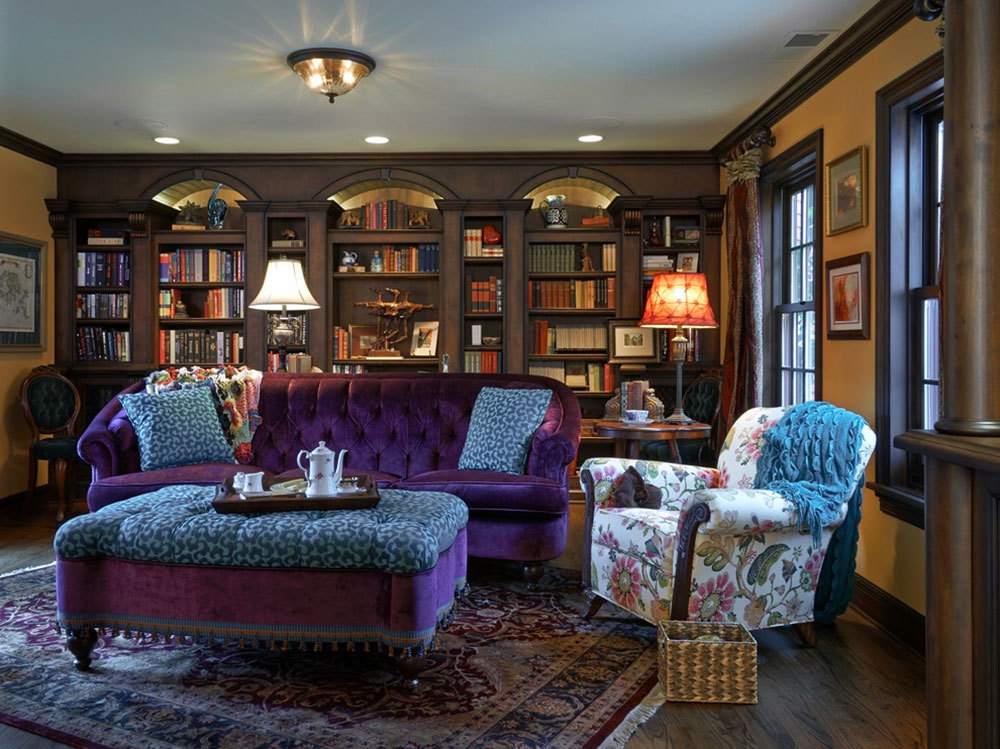 Den lila soffan-upplevelsen är inte så dålig1 Snygga lila soffa designidéer