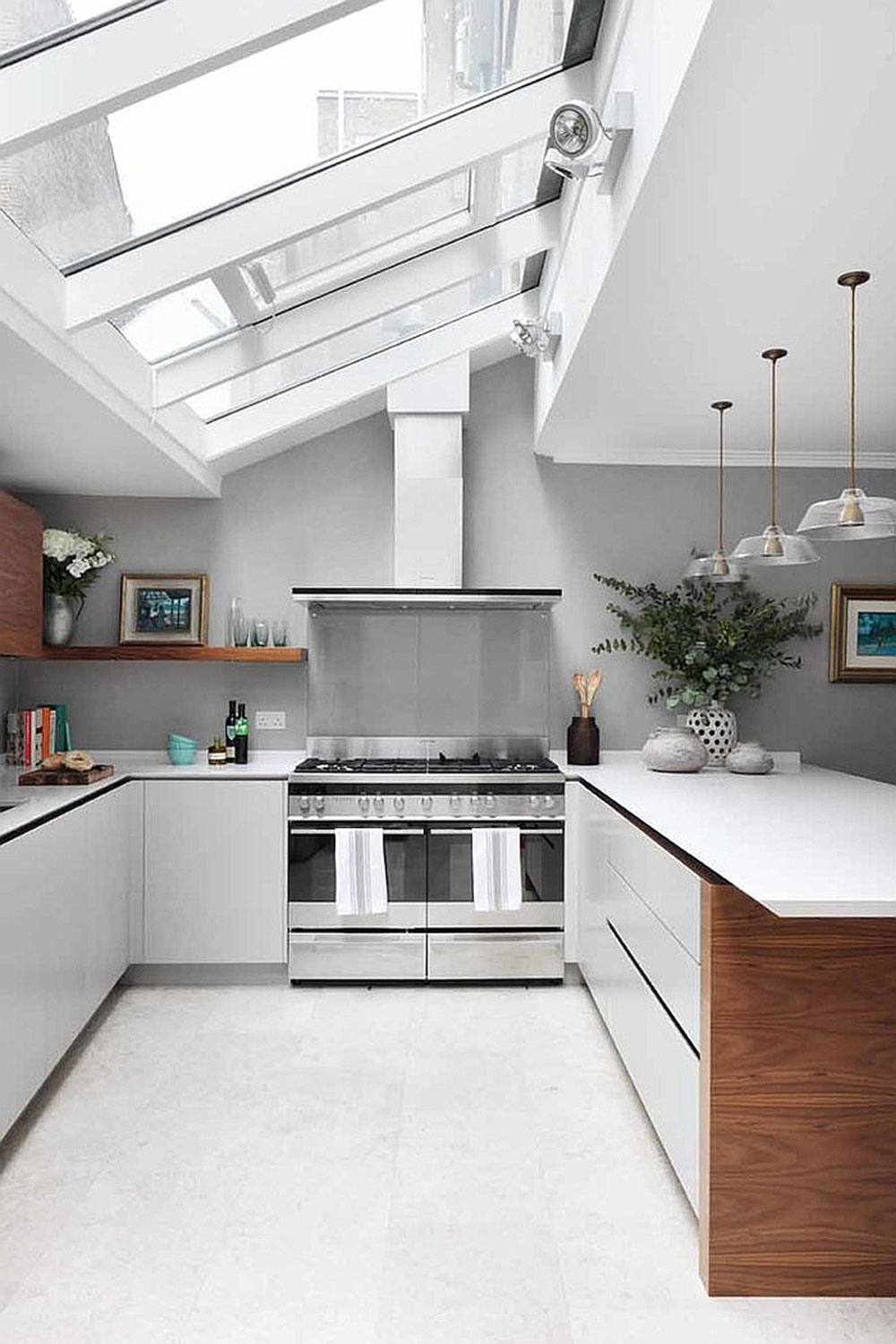 Kök med takfönster för mer naturligt ljus 6 kök med takfönster för mer naturligt ljus