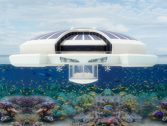 Solar Floating-5 futuristiska lyxresorter som kommer att blåsa bort dig