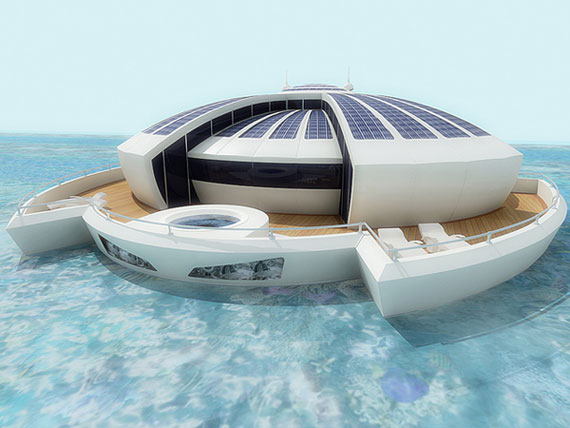Solar Floating-1 futuristiska lyxresorter som kommer att blåsa bort dig