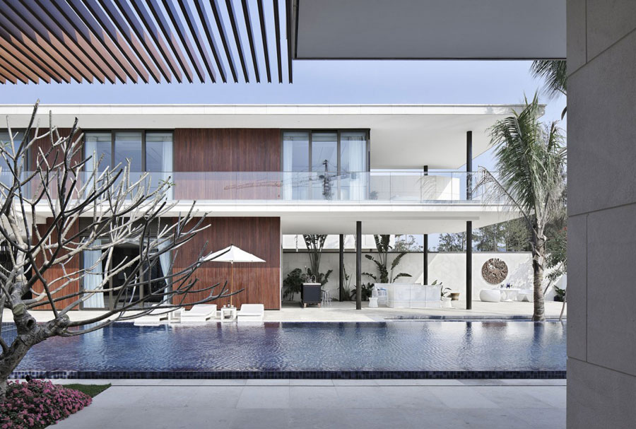 6 Modern kinesisk villa med lyxiga funktioner designad av Gad