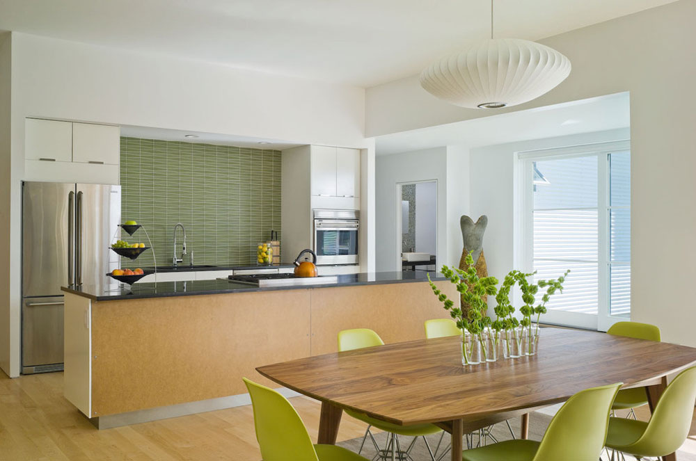 Modern-Farm-House-by-TruexCullins-Architecture-Interior-Design Green kitchen: idéer, dekor, gardiner och tillbehör