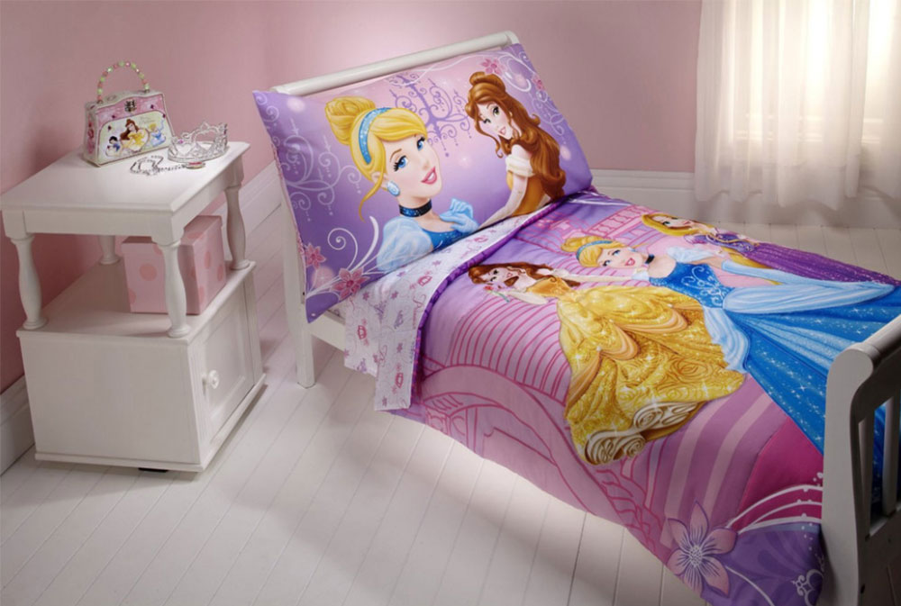 Bild 4-5 prinsessa sovrum idéer för små flickor