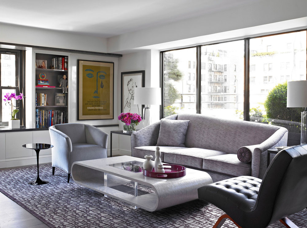 Modern lägenhet-NYC-av-Michel-Arnaud Dekorera en modern lägenhet: dekor, möbler och idéer
