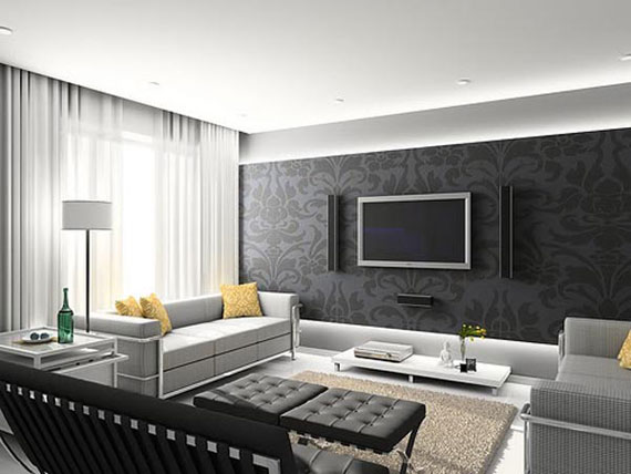 l3 Skönheten i minimalistiska vardagsrum med exempel