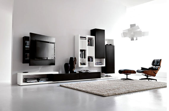 l27 Skönheten i minimalistiska vardagsrum med exempel