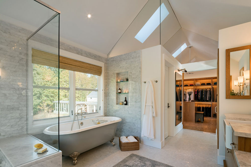 Master-badrum-av-Rockefeller-Partners-Arkitekter bondgård badrum: dekor, idéer, belysning och stil