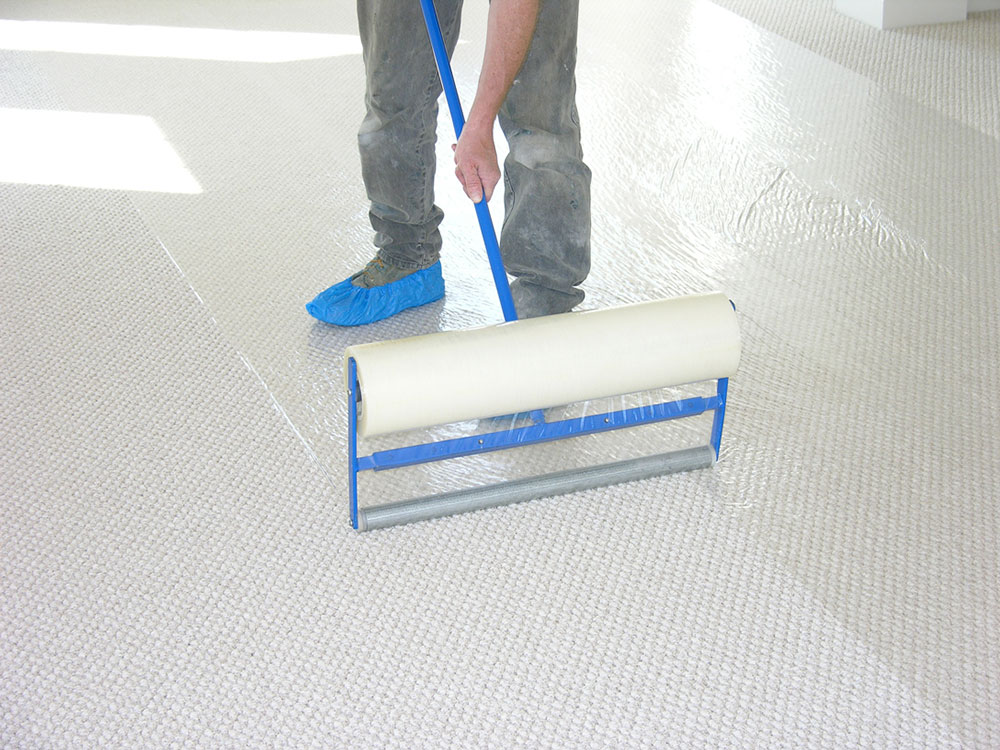 Mattskyddsdispenser Hur man skyddar golv under renoveringsarbeten