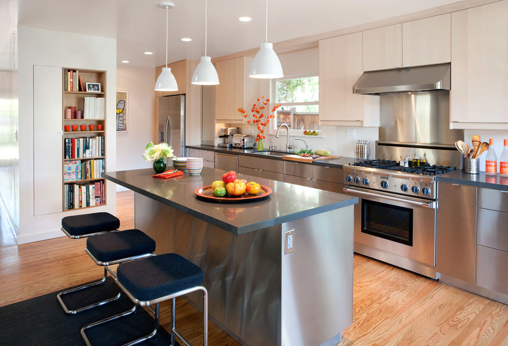 Ordway-by-Eisenmann-Architektur köksskåp av metall: möbler i rostfritt stål för ditt kök