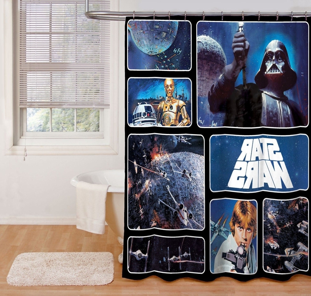Trevligt Star Wars badrum