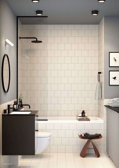 En samling bra idéer för att designa ditt badrum