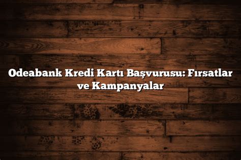 Başvuru Sonrası Kredi Kartı Onay Süreci